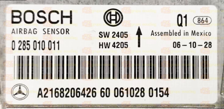 BOSCH 0285010011 MERCEDES W216 CL A2168206426