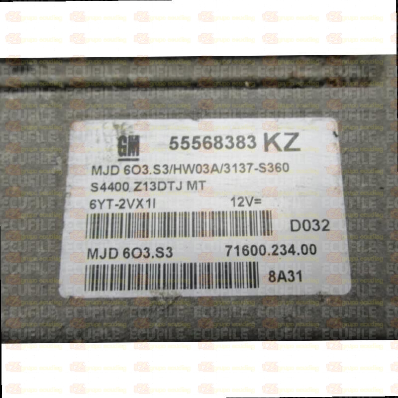MAGNETI MARELLI MJD 6O3.S3 71600.234.00 OPEL CORSA D 1.3 CDTI 75HP 55568383 KZ 3137S360