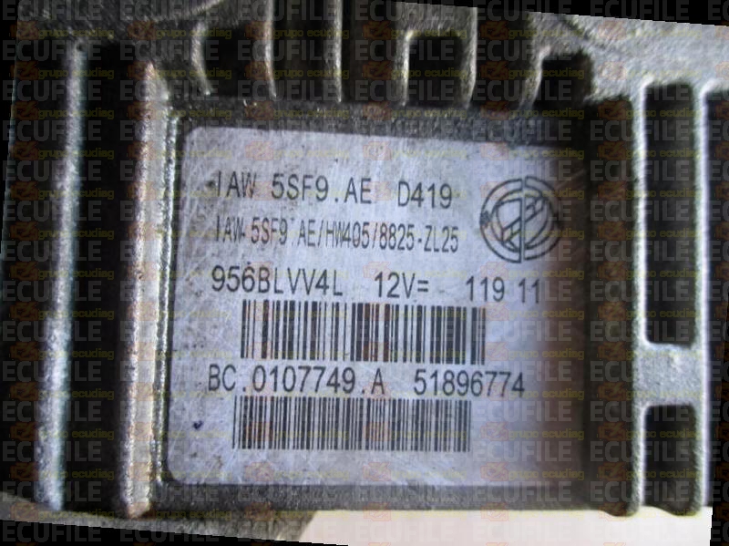 MAGNETI MARELLI IAW 5SF9.AE BC.0107749.A FIAT PUNTO 1.4i 51896774 HW405 8825ZL25