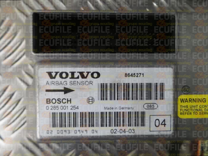 BOSCH 0285001254 VOLVO S40 8645271