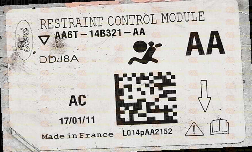 AUTOLIV FORD FIESTA AA6T-14B321-AA EEPROM 95320