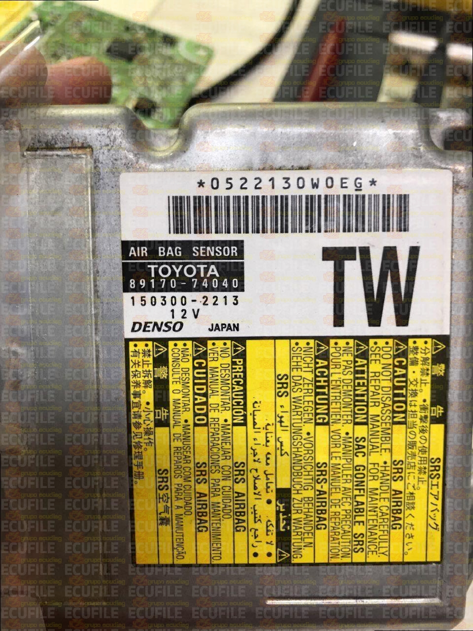 DENSO 150300-2213 TOYOTA IQ 89170-74040 TW