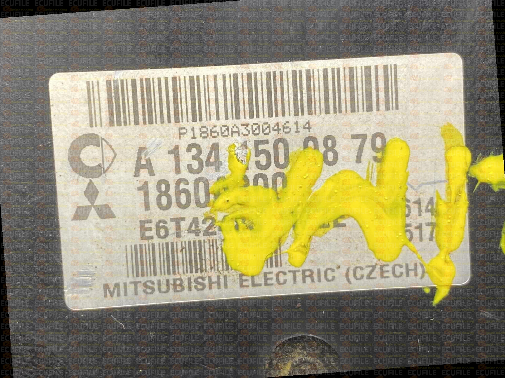 MITSUBISHI E6T42483 COLT V 1860A300 SMART FORFOUR I 1.1i 75HP A1341500879 JM4600 - 1860A303
