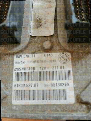 MAGNETI MARELLI IAW 5NF.T1 61600.527.07 FIAT STILO 1.6i 55180279 HW102 EEPROM 95160