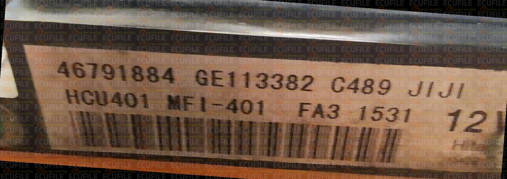 HITACHI MFI-401 HCU401 FIAT STILO 1.8i 16V 133HP 46791884