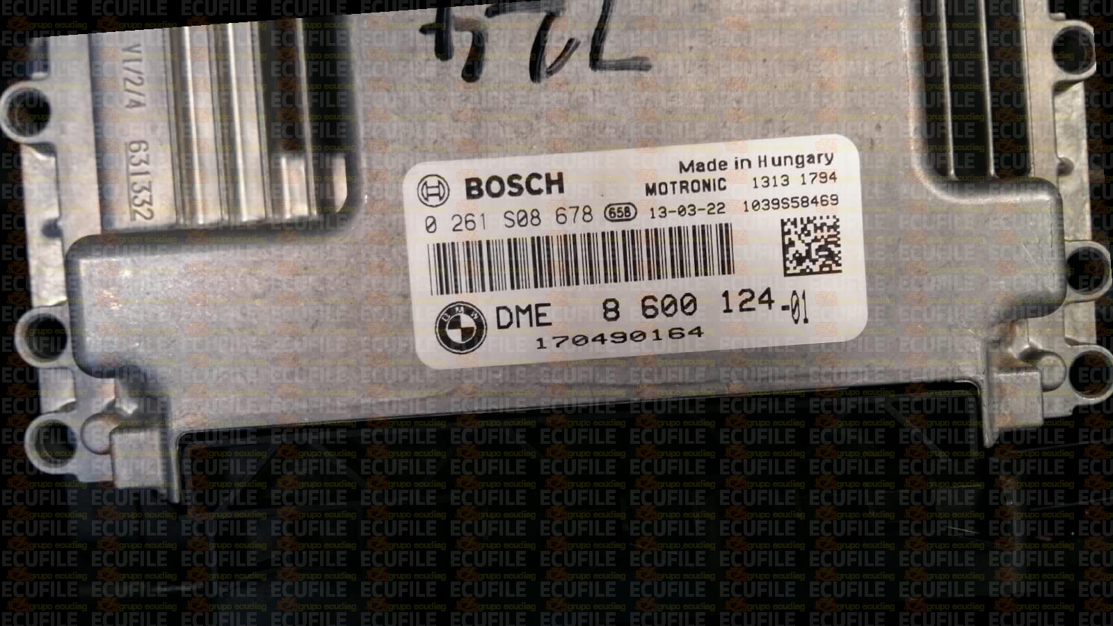 BOSCH MEV17.2.2 0261S08678 MINI II R59 ROADSTER 1.6i 120HP 8600124 1037525766 - 8604116