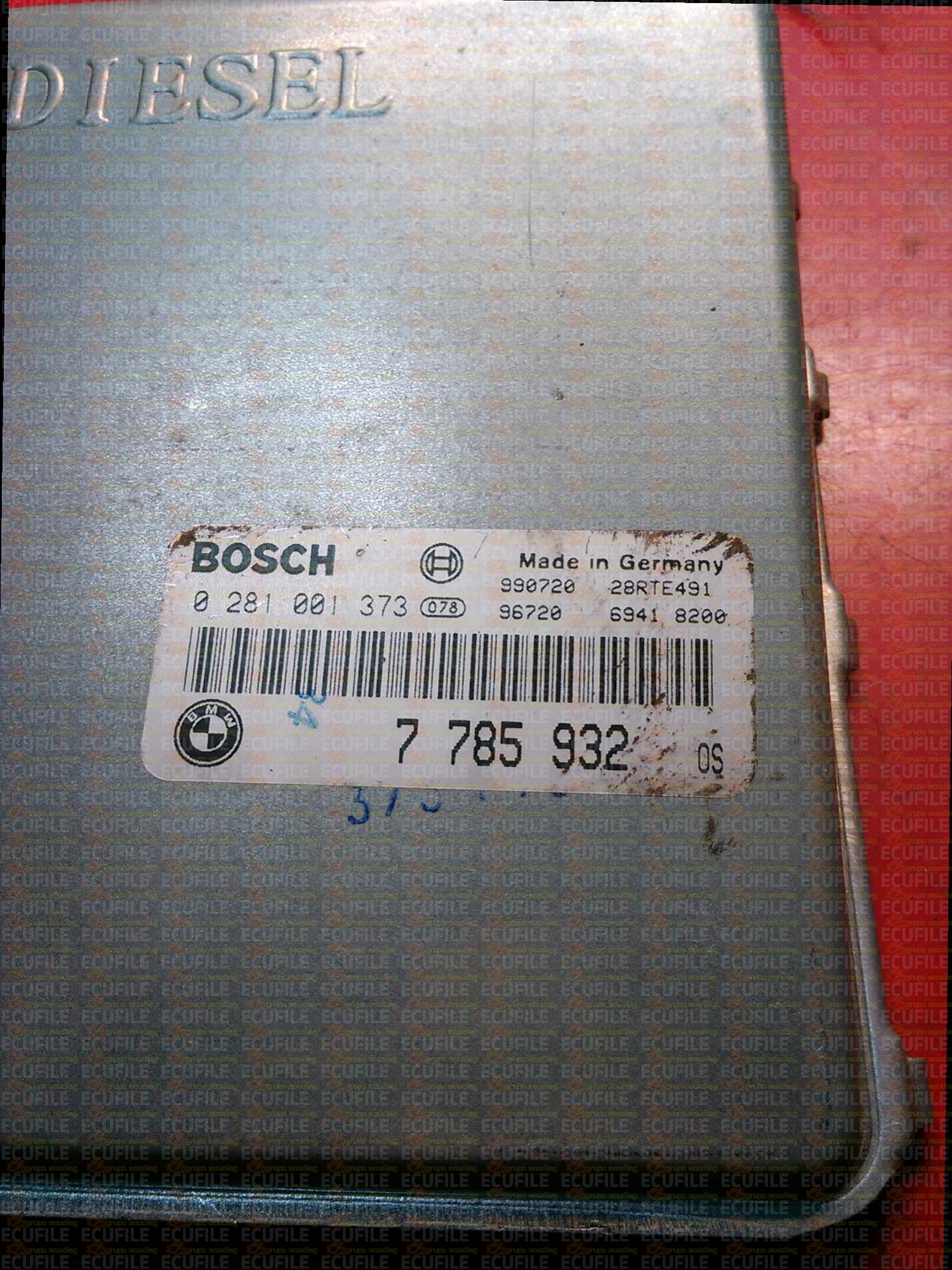BOSCH EDC1.3.1 (MSA11-10.17) 0281001373 BMW E39 725 TDS 143HP 7785932 13617785932