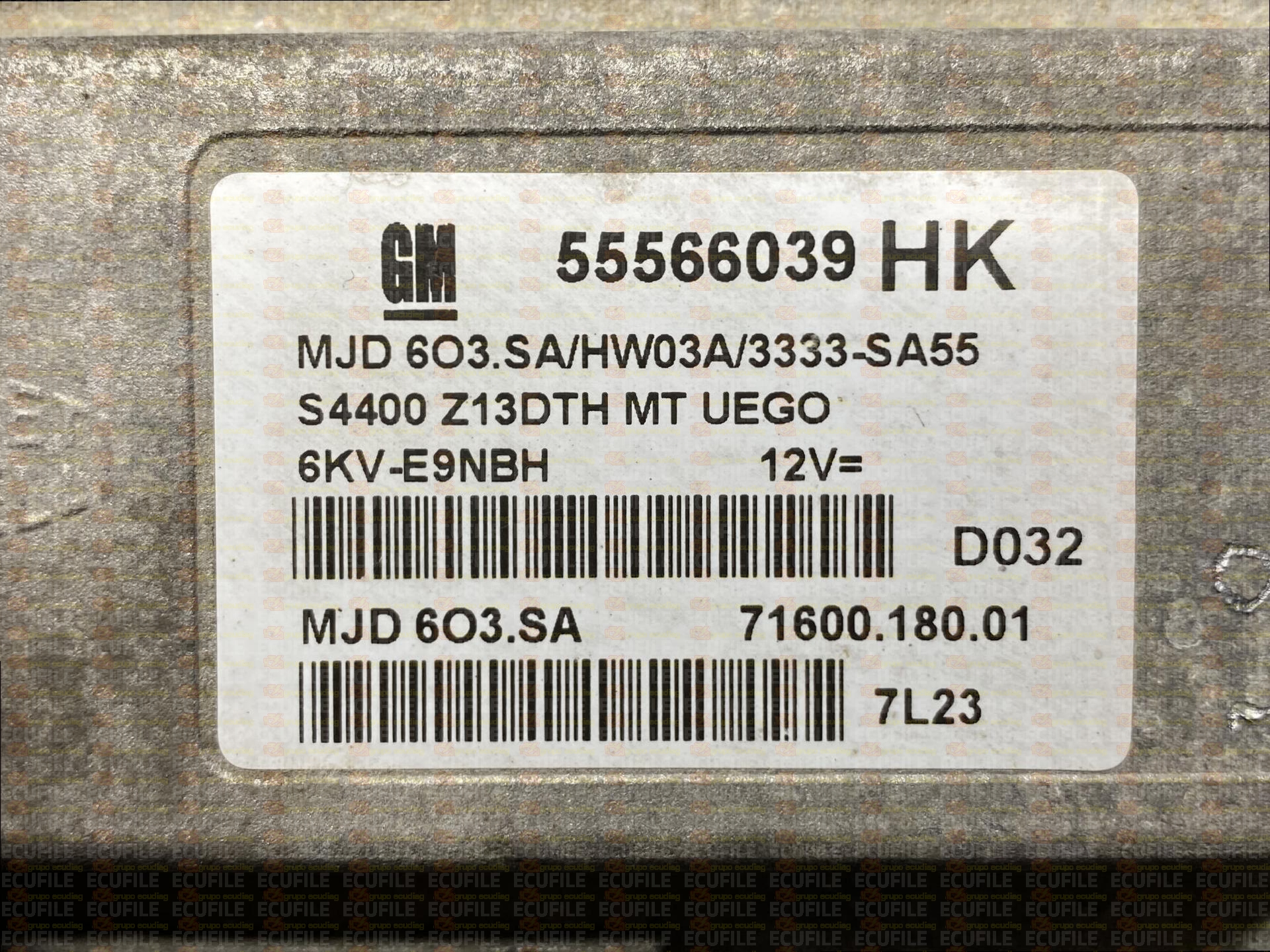 MAGNETI MARELLI MJD 6O3.SA 71600.180.01 OPEL CORSA D 1.3 CDTI 90HP 55566039 55573953 HK QU 3333SA61