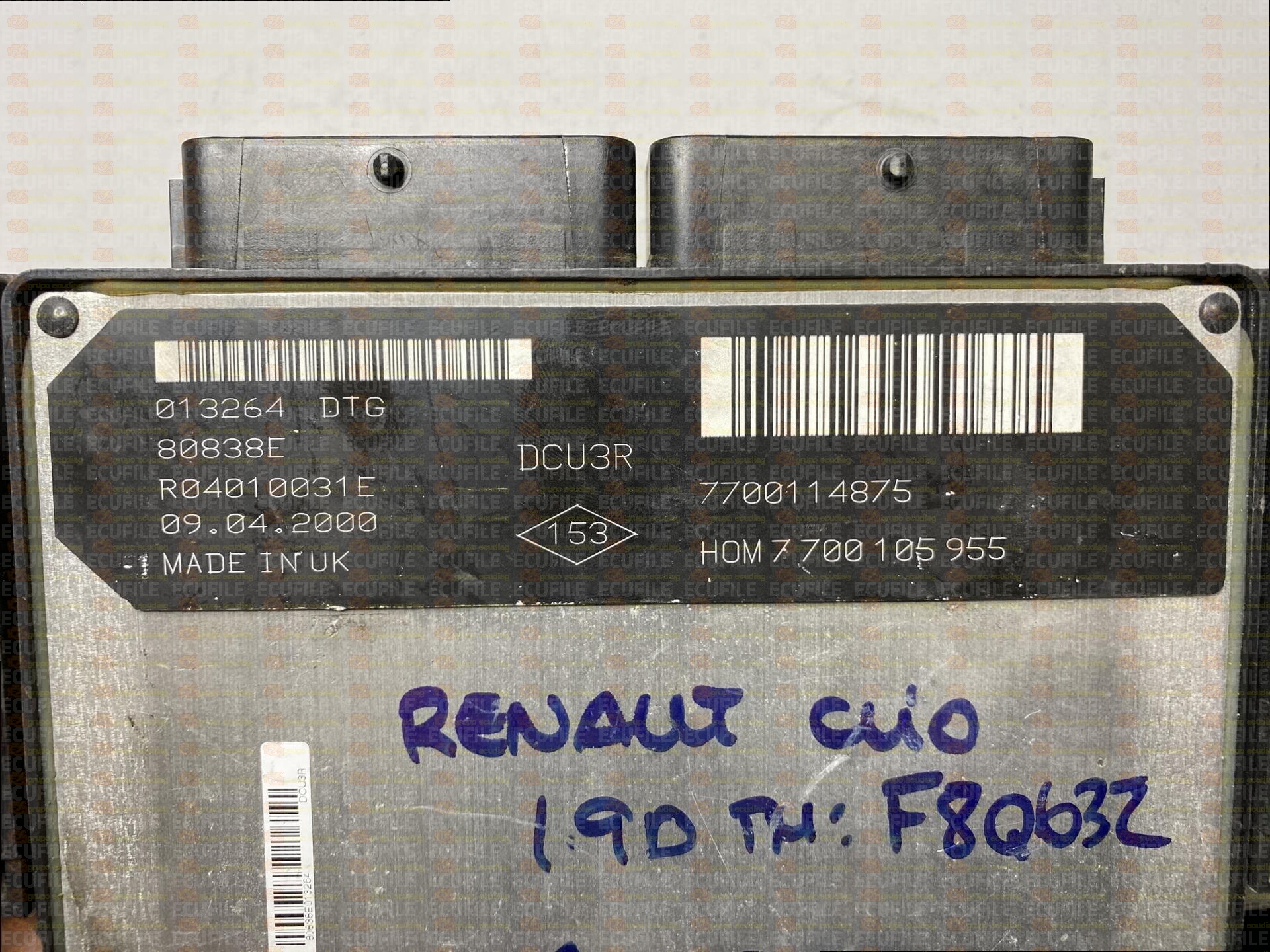 LUCAS DCU3R R04010031E 80838E RENAULT CLIO II 1.9D 64HP HOM7700105955 7700114875