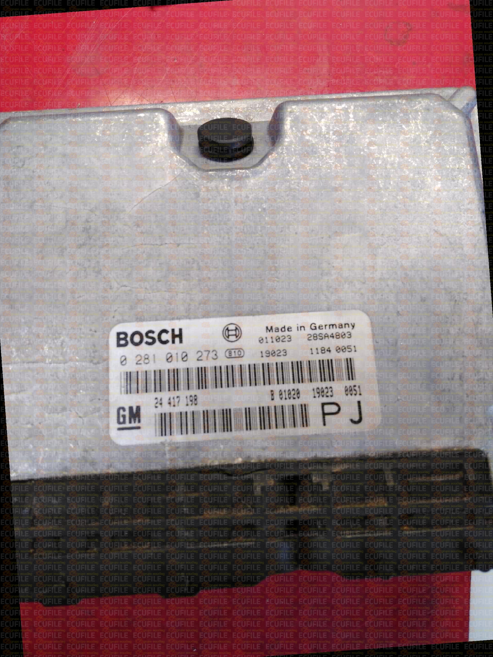BOSCH EDC15M1-7.81 0281010273 OPEL ASTRA II G 2.0 DTI 100HP 24417198 PJ