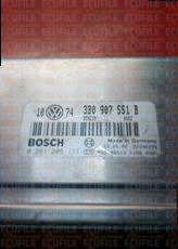 BOSCH ME7.1 0261206111 AUDI A4 2.8 3B0907551B