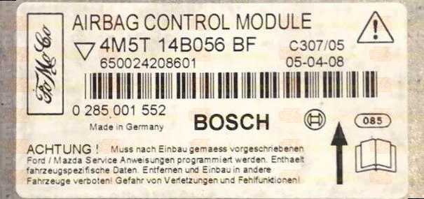 BOSCH 0285001552 FORD FIESTA FOCUS 4M5T-14B056-BF