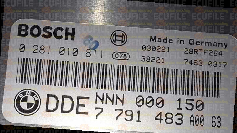 BOSCH EDC15C4-8.22 0281010811 LAND ROVER FREELANDER 2.0 TD4 112HP NNN000150 BMW 7791483 1037361807