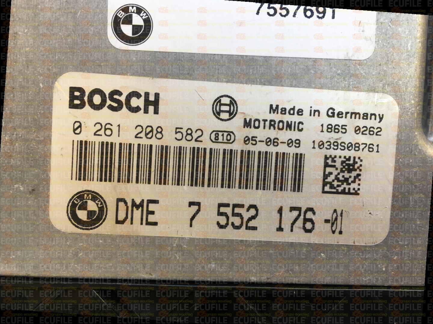 BOSCH MEV9.2 0261208582 BMW E90 320i 2.0i 150HP 7552176 12147552176 1037374622