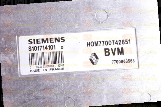 SIEMENS FENIX S101714101D RENAULT 7700863563 HOM7700742851 EEPROM MC68HC11