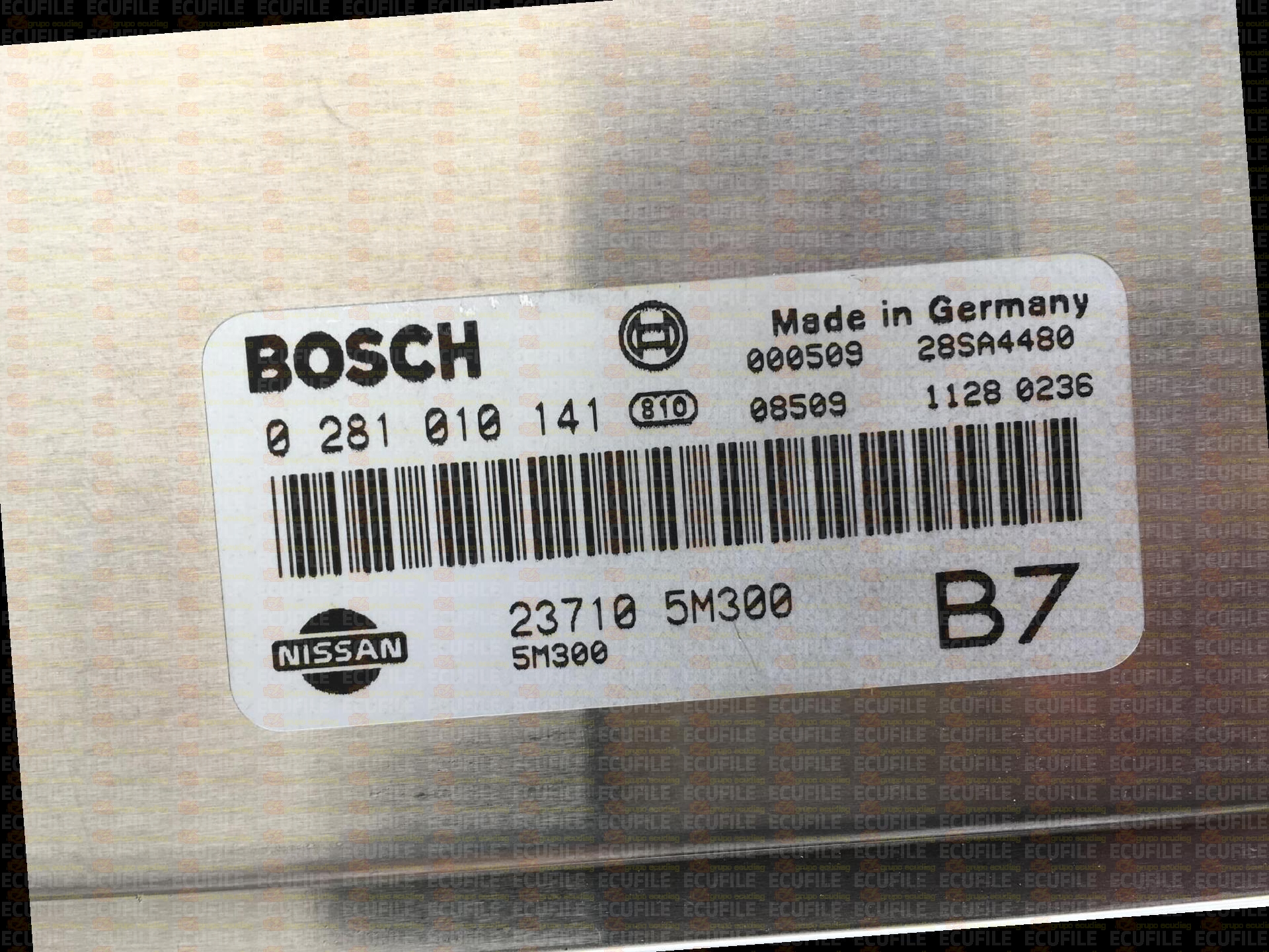 BOSCH EDC15V+1-5.1 0281010141 NISSAN ALMERA II 2.2 Di 112HP 237105M300 B7