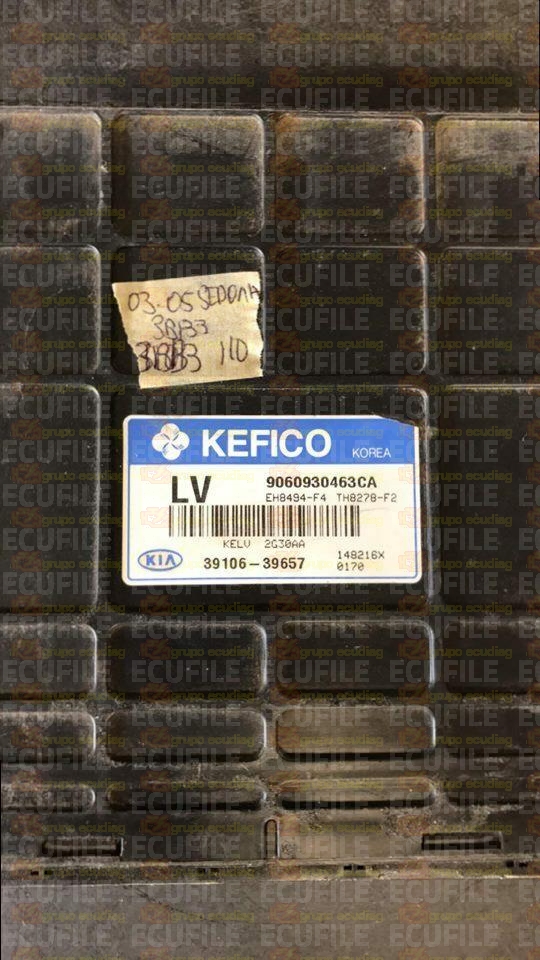 KEFICO 9060930463CA KIA SEDONA I 3.5i V6 24V 198HP 39106-39657 MITSUBISHI EH8494-F4 TH8278-F2 EH8494