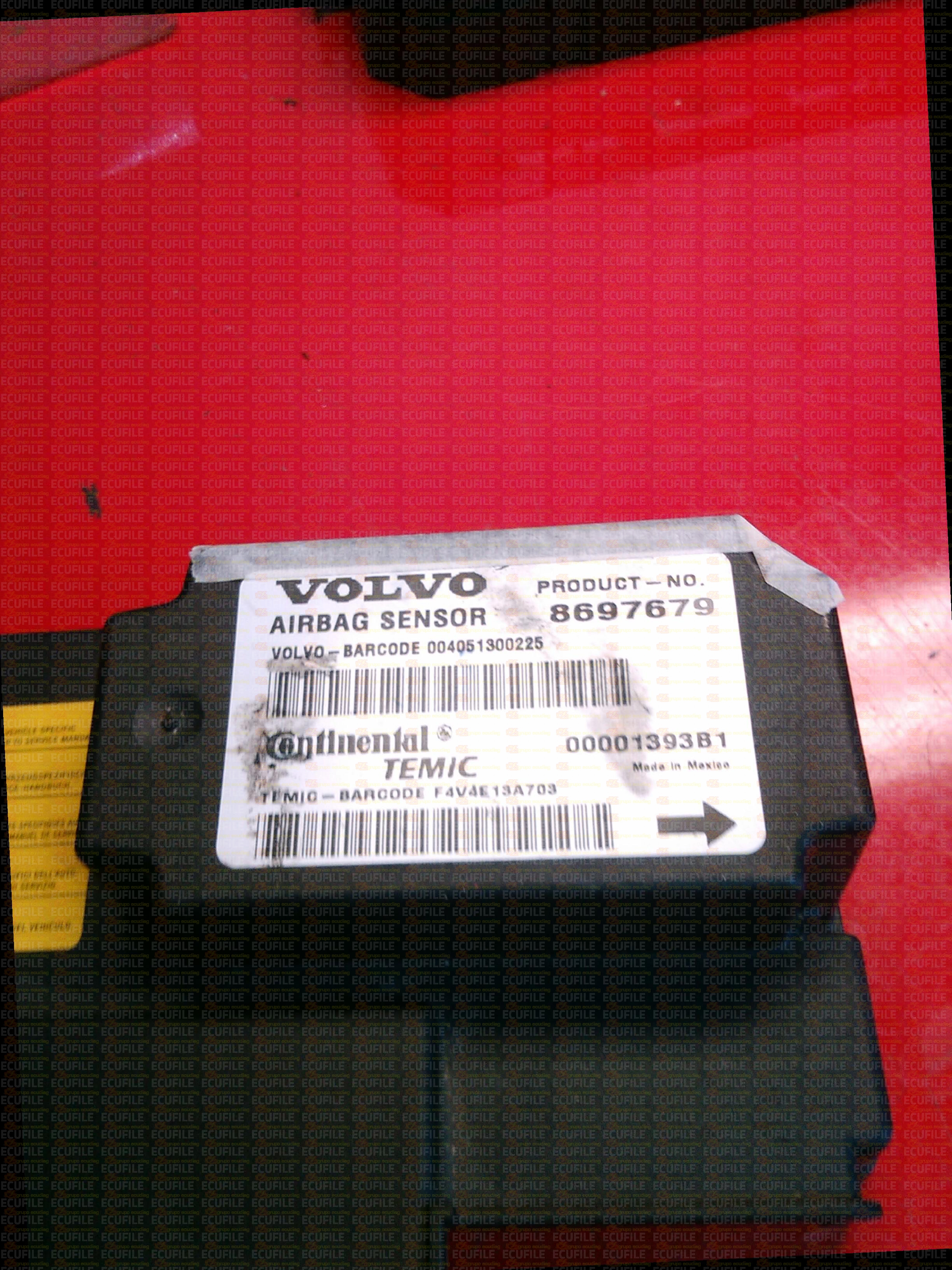 TEMIC CONTINENTAL 00001393B1 VOLVO V40 8697679