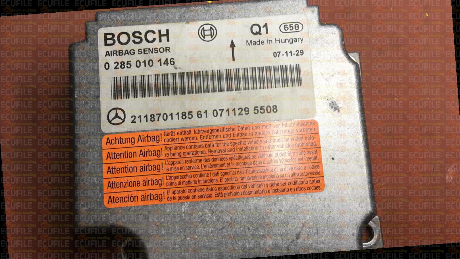BOSCH 0285010146 MERCEDES W219 CLS 2118701185