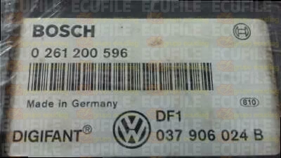 BOSCH MP4.7 0261200596 VOLKSWAGEN GOLF III 2.0 GTI 115HP 037906024B