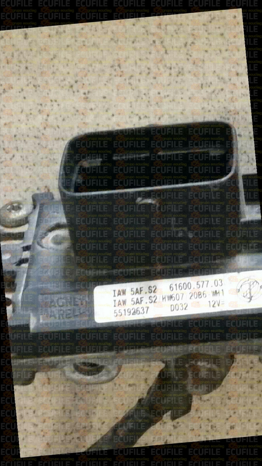 MAGNETI MARELLI IAW 5AF.S2 61600.577.03 FIAT 55192637 HW607 EEPROM 95160