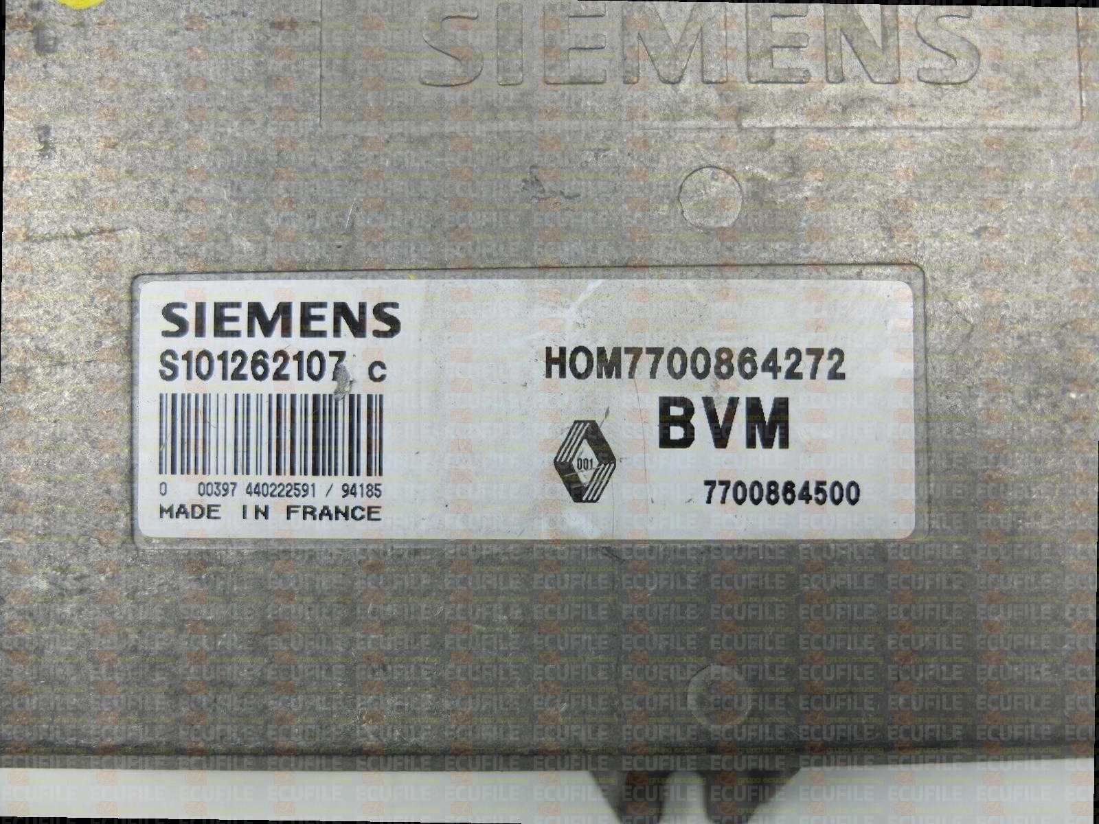SIEMENS FENIX S101262107C RENAULT 7700864500 HOM7700864272 EEPROM MC68HC11