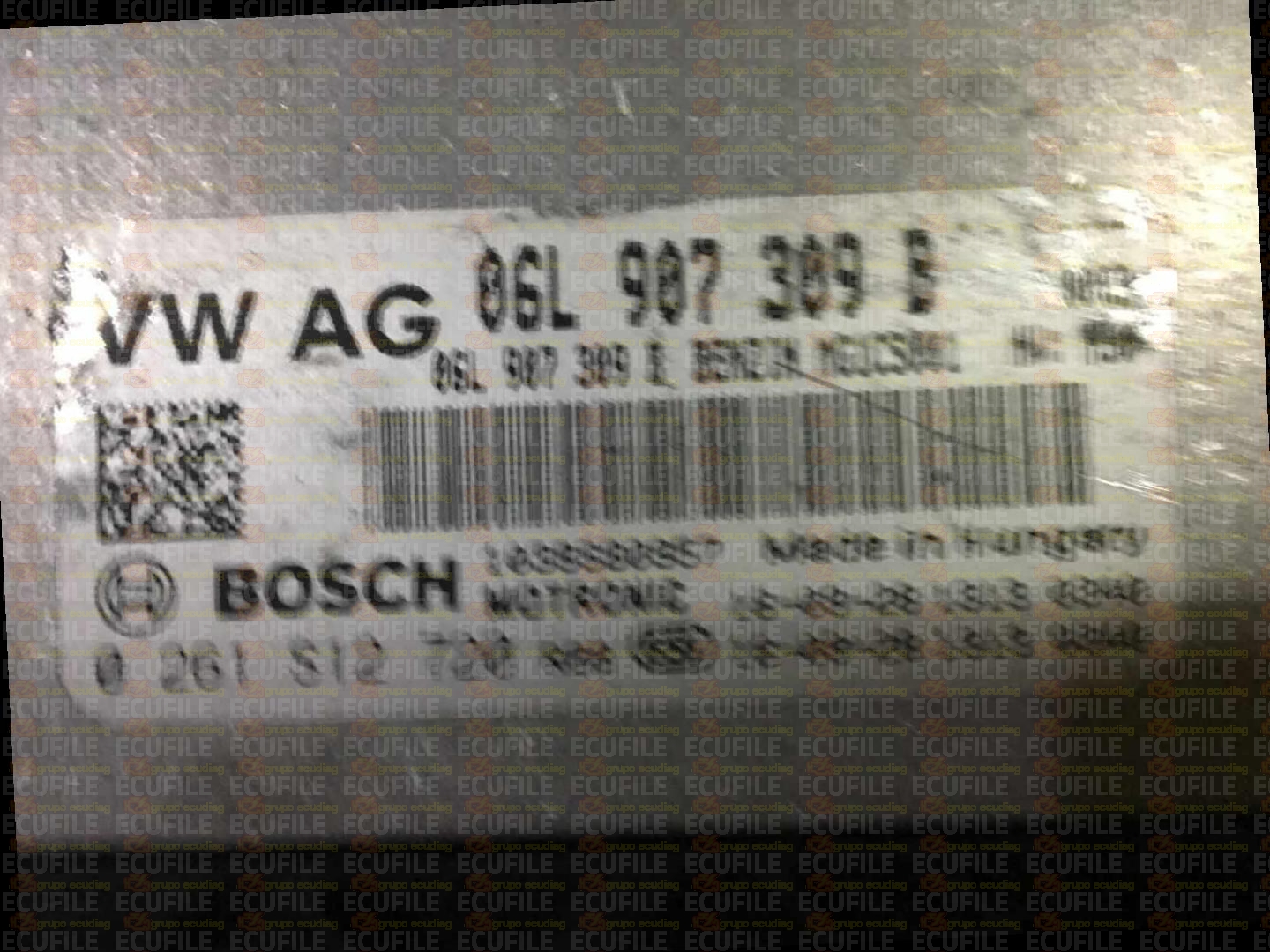 BOSCH SGMG1CS001 0261S12720 VOLKSWAGEN TIGUAN II 2.0 TSI 180HP 06L907309B 5NA907115D 10SW002437-0003