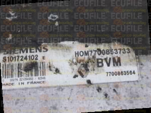 SIEMENS FENIX S101724102E RENAULT 7700863564 HOM7700853733 EEPROM MC68HC11
