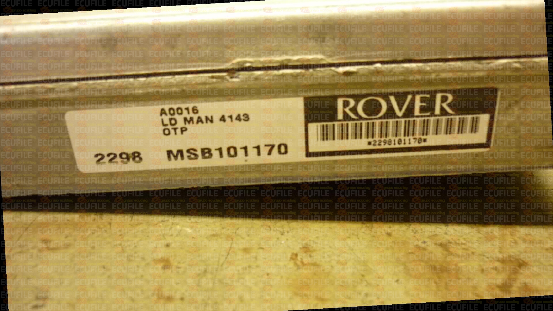 MOTOROLA A0016 LAND ROVER DEFENDER 2.5 TD5 122HP MSB101170