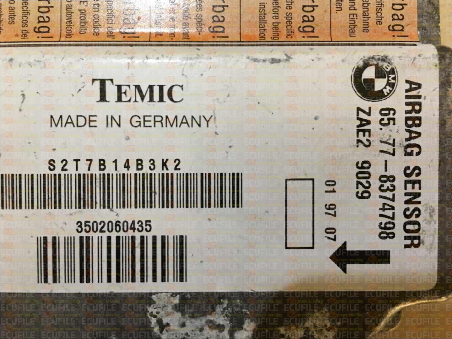 TEMIC 9029 BMW 65.77-8374798 ZAE2