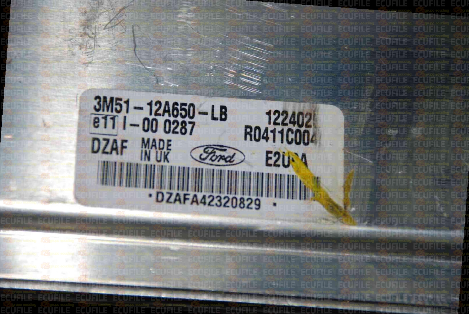 DELPHI E2U9A R0411C004L FORD FOCUS 1.8 TDCI 115HP 3M51-12A650-LB DZAF C5EDF18PEA