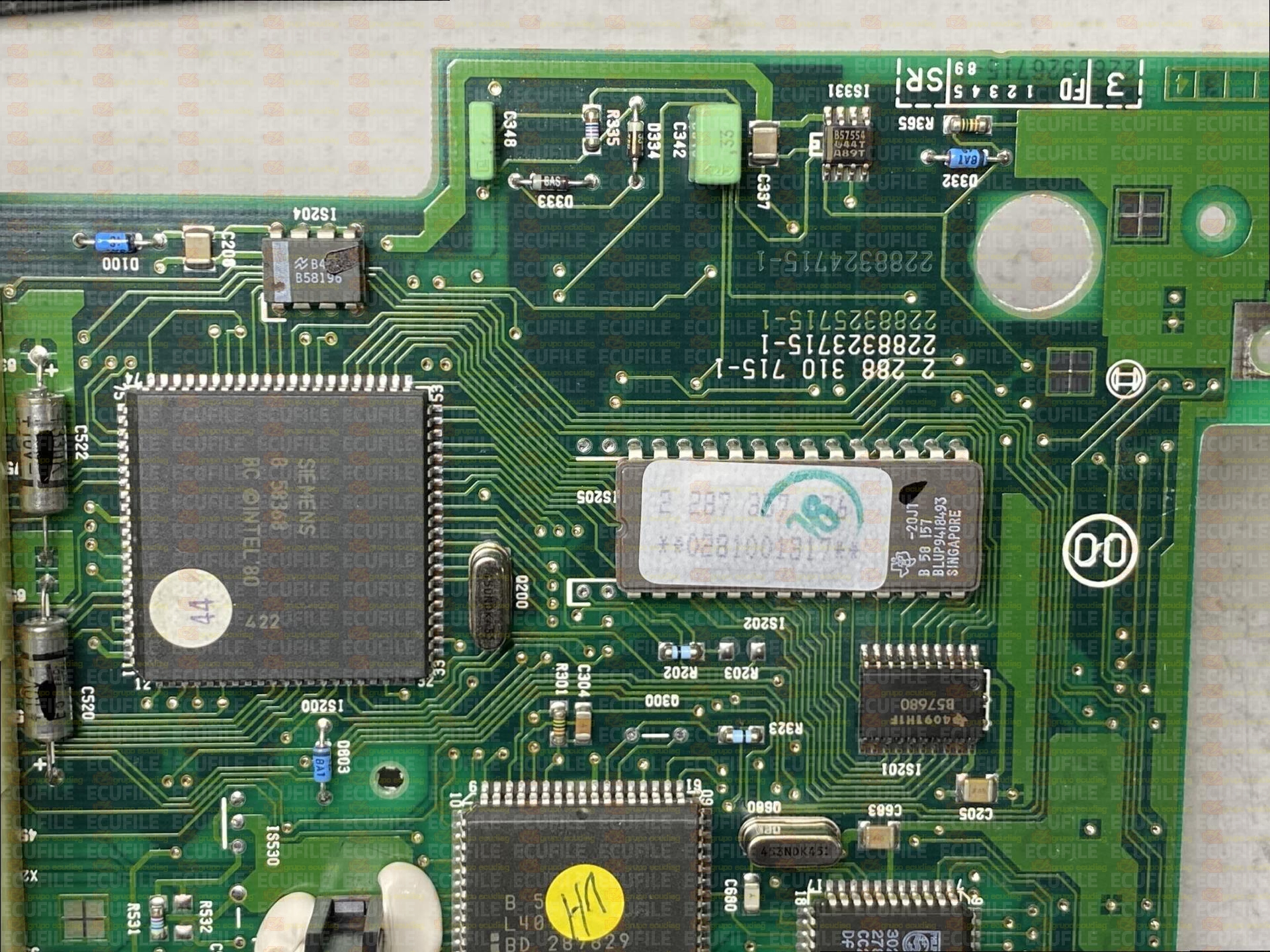 BOSCH EDC1.3.3 (MSA 12-4.4) 0281001316-317 AUDI 80 1.9 TDI 90HP 028906021AP 2287357875-2287357876