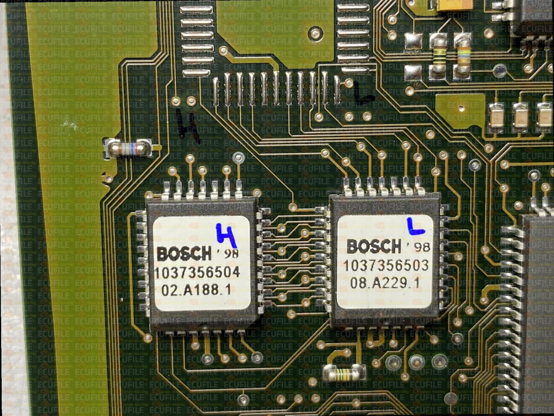 BOSCH EDCMSA15.5-5.18 0281001766 RENAULT LAGUNA I 1.9 DTI 98HP HOM7700105952 7700108382 1037356503 - 1037356504