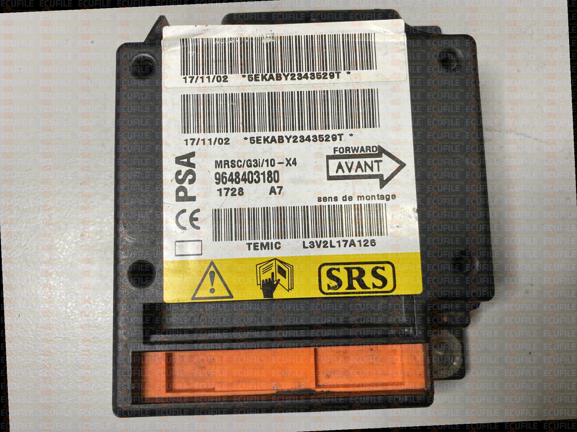 TEMIC 1728A7 CITROEN C5 9648403180