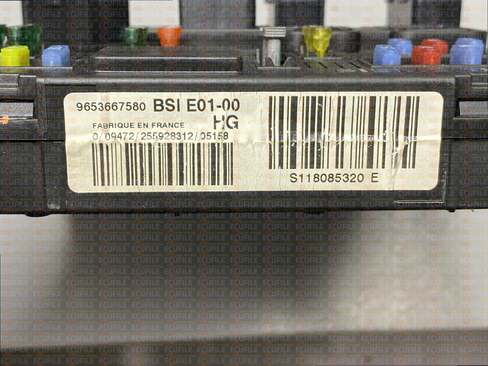 SIEMENS BSI E01-00 S118085320E CITROEN XSARA PICASSO I 9653667580 HG 151E