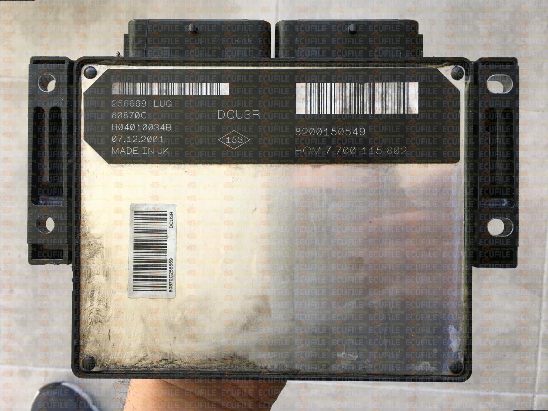 LUCAS DCU3R R04010034B 80870C RENAULT KANGOO I 1.9D 64HP HOM7700115802 8200150549