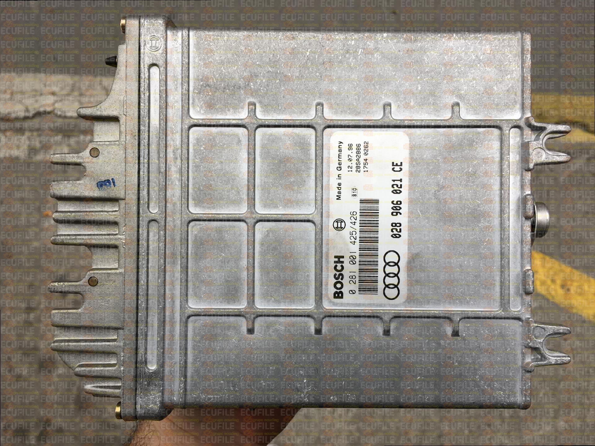 BOSCH EDCMSA15.5-5.2 0281001425-426 AUDI A4 1.9 TDI 028906021CE