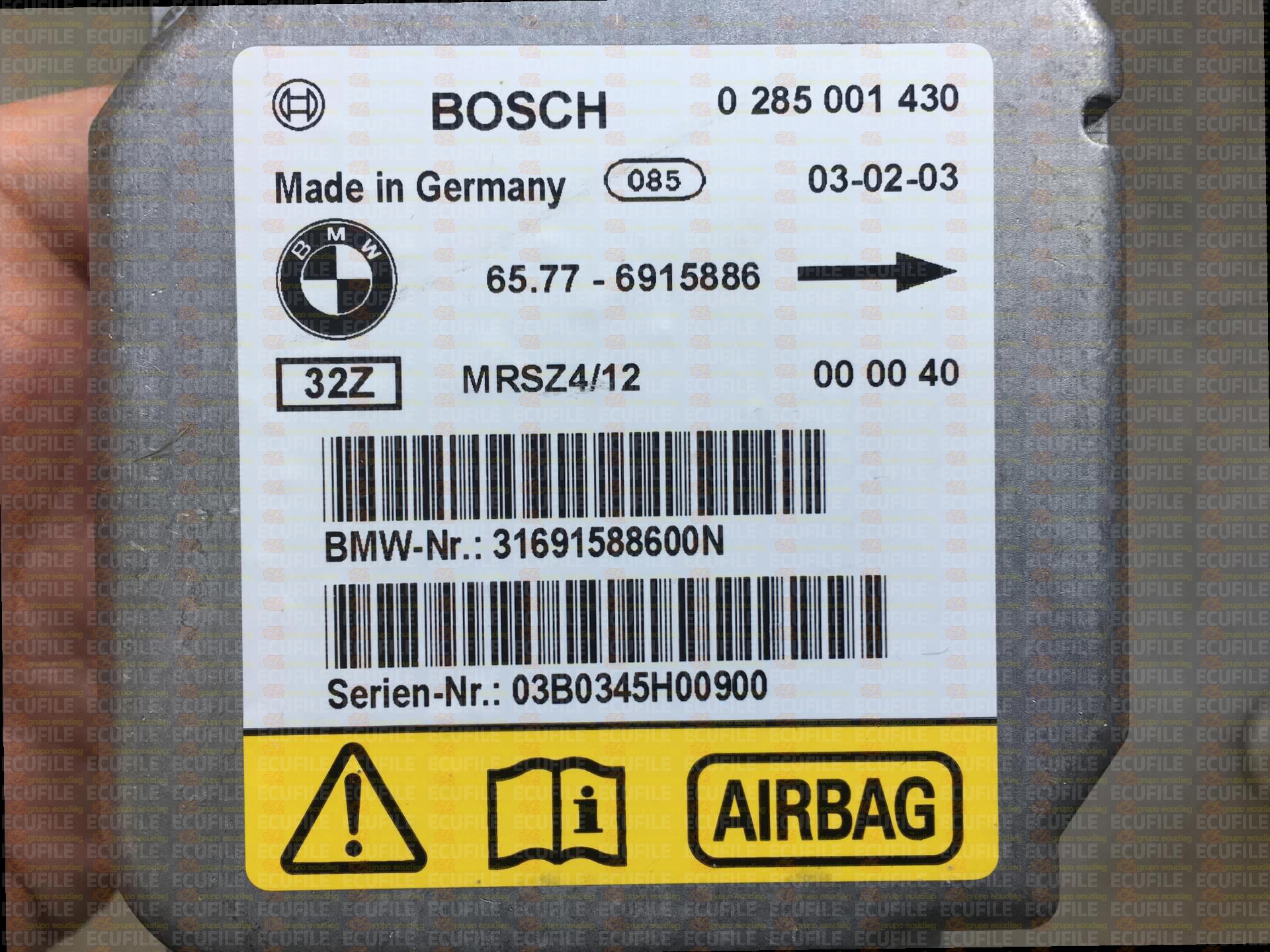 BOSCH 0285001430 MINI 65.77-6915886