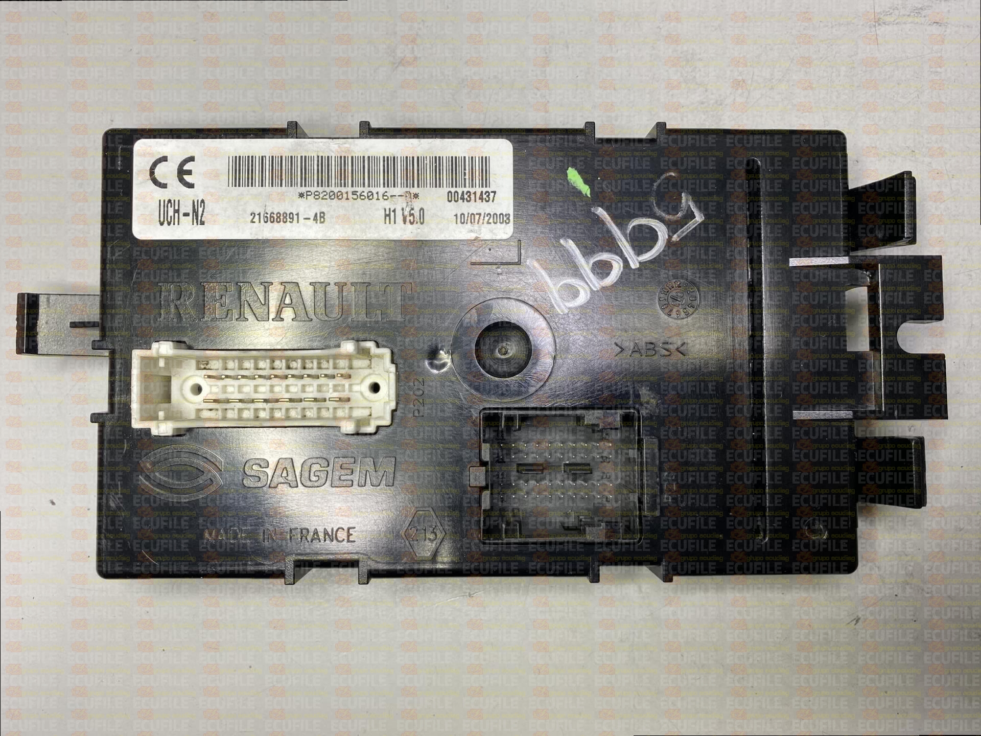 SAGEM UCH-N2 21668891-4B OPEL VIVARO I P8200156016--D V5.0
