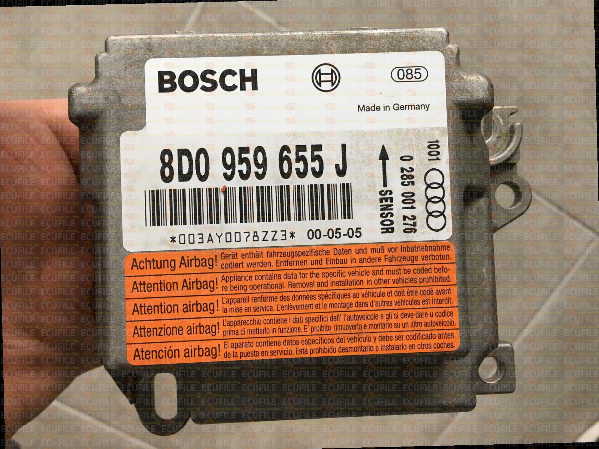 BOSCH 0285001276 AUDI A4 8D0959655J