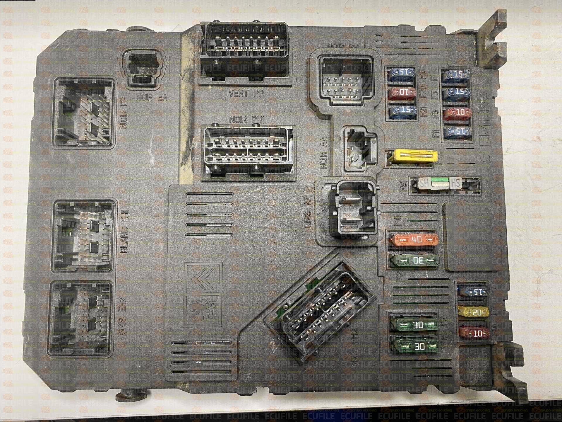 SIEMENS BSI E01-00 S118085320B CITROEN XSARA PICASSO I 9650584580 HG 1600