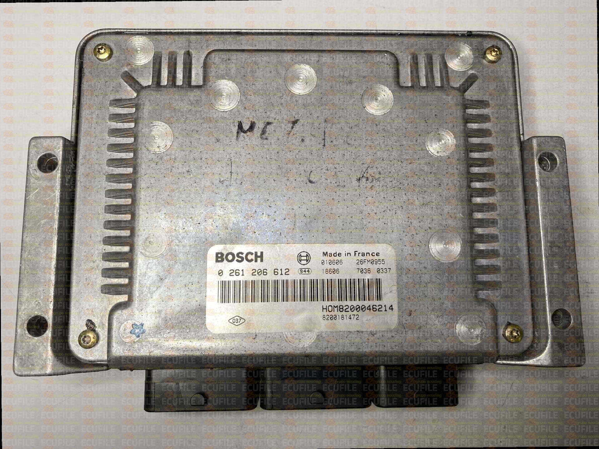 BOSCH ME7.4.6 0261206612 RENAULT AVANTIME I 3.0i 207HP HOM8200046214 8200181472 1037353691-8200181472