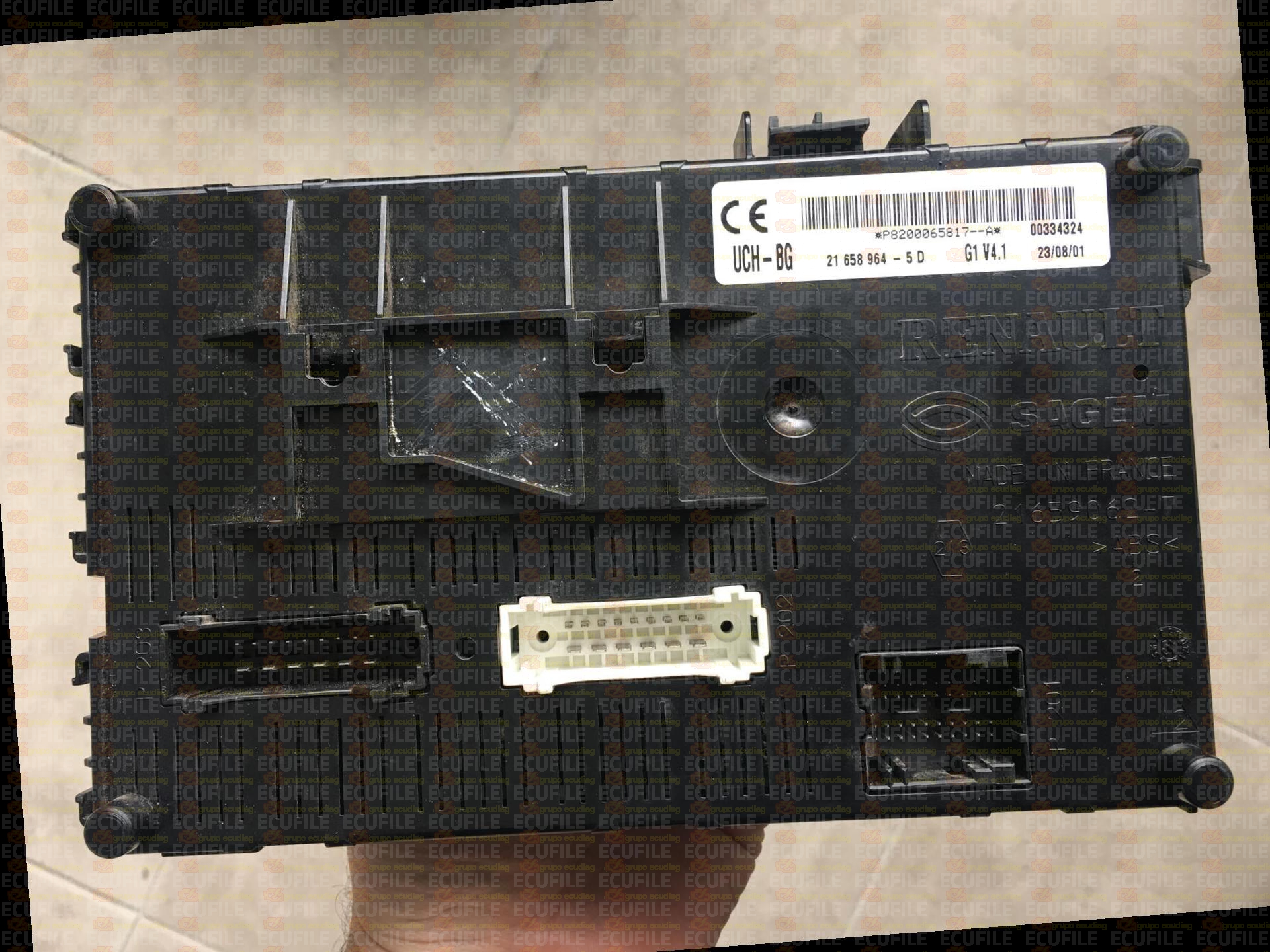 SAGEM UCH-BG 21658964-5D RENAULT CLIO II PHASE P8200065817--A V4.1
