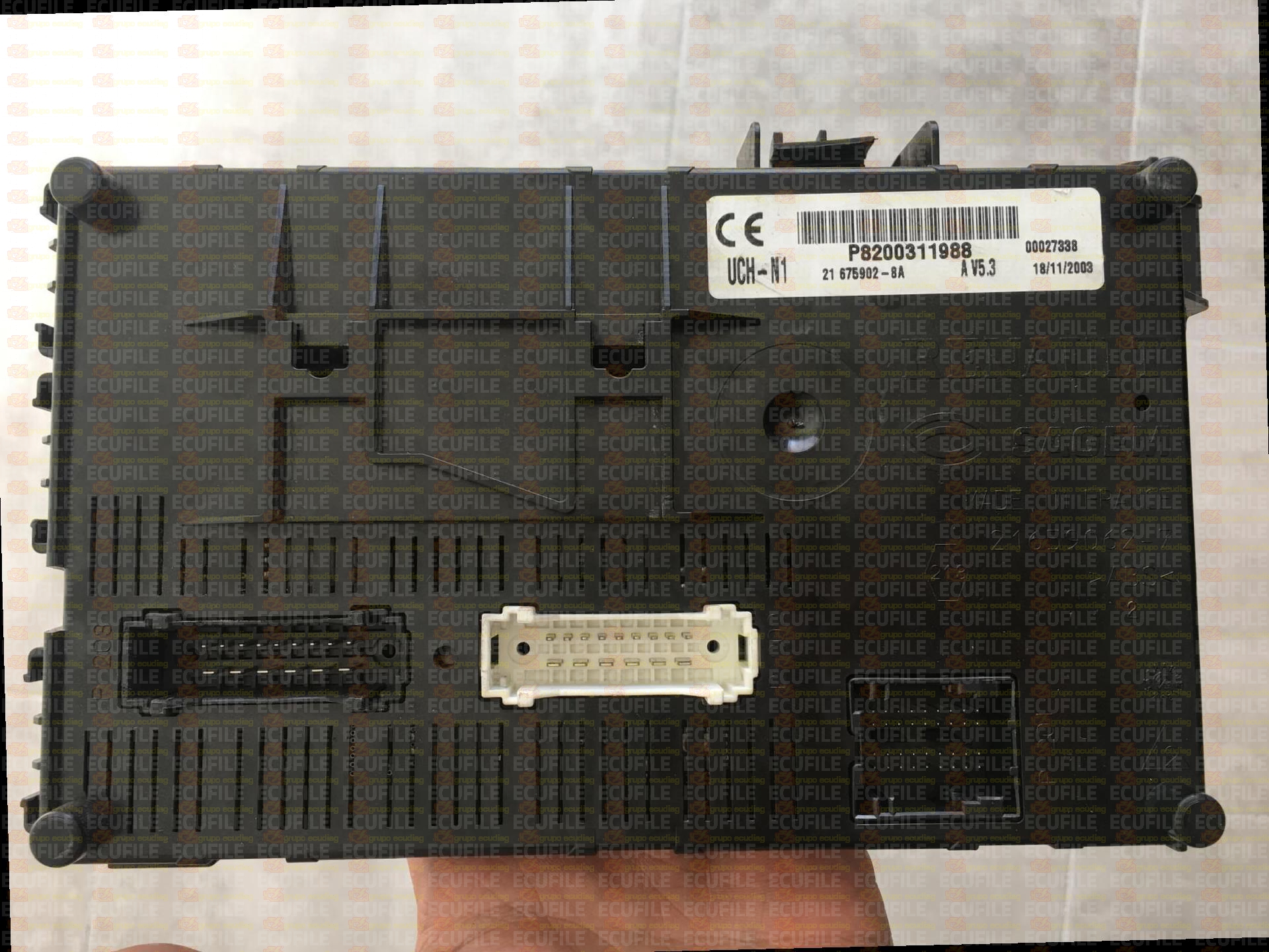 SAGEM UCH-N1 21675902-8A RENAULT CLIO II PHASE P8200311988 V5.3