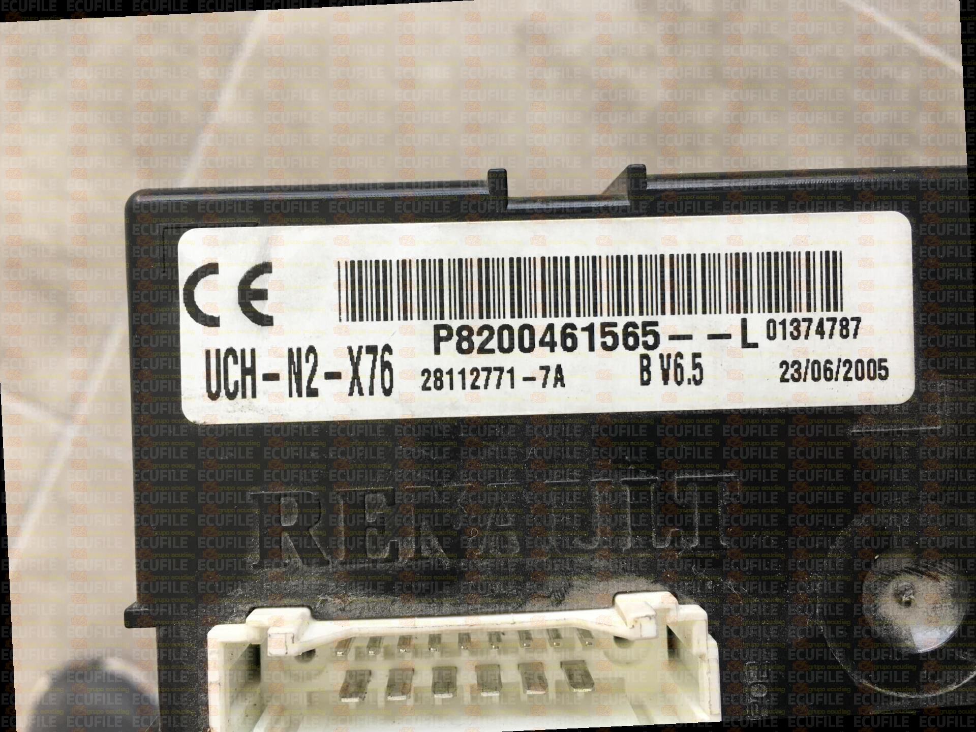 SAGEM UCH-N2-X76 28112771-7A RENAULT KANGOO P8200461565--L V6.5