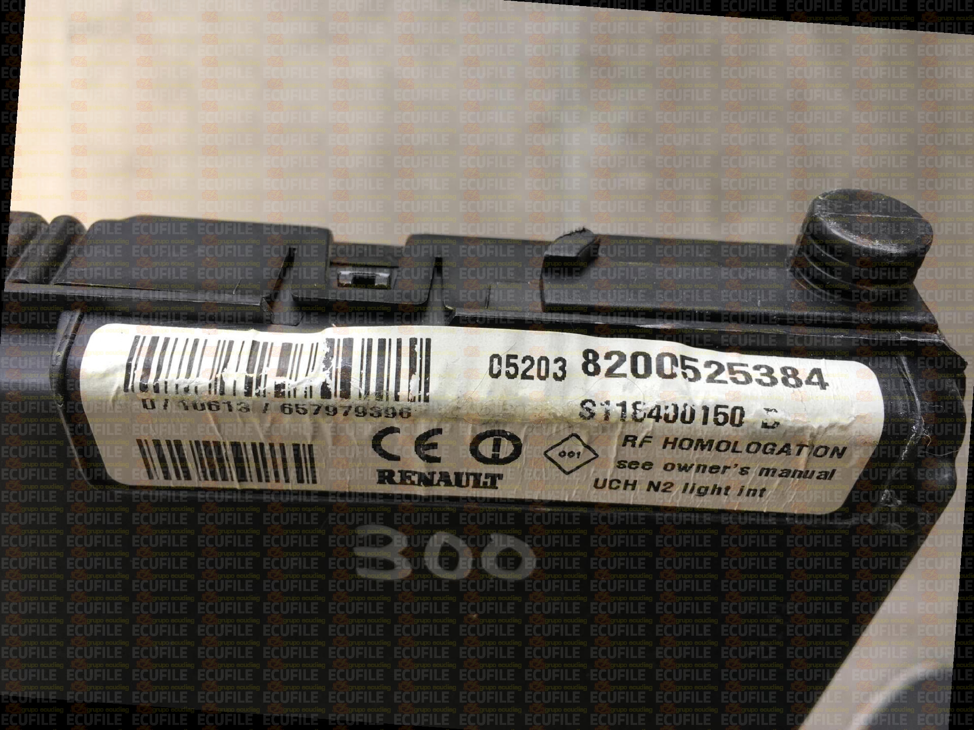 SIEMENS UCH N2 LIGHT INT S118400150D RENAULT MEGANE II SCENIC 8200525384 - SW 05.60