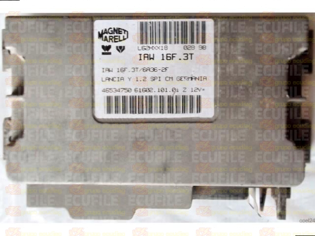 MAGNETI MARELLI IAW 16F.3T 61602.101.01 LANCIA Y 1.2i 46534750 EEPROM MC68HC11F1